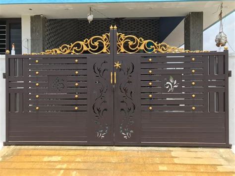 Cnc Plasma Curl Gate Svgdxf Design Makerbhawan