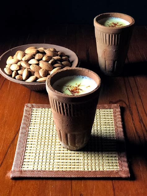 Kesar Badam Milk Cosy Winter Drink Tempting Treat