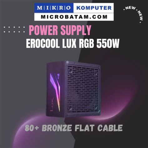 Power Supply Aerocool Lux Rgb W Bronze