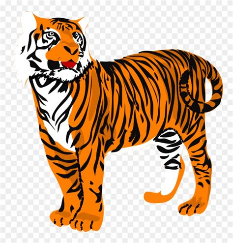 Free To Use Public Domain Tiger Clip Art - Tiger Clipart Png - Free ...