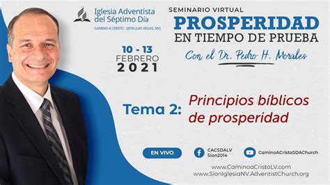 Prosperidad en Tiempo de Crisis Tema 2 Principios bíblicos de