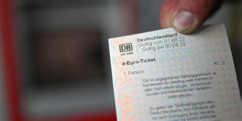 Einigung Auf Nachfolge Von Neun Euro Ticket H Ngt Weiter An