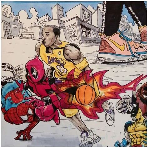 Pin By Cerebral Assassin On Kobe Bryant The Black Mamba Comic Book