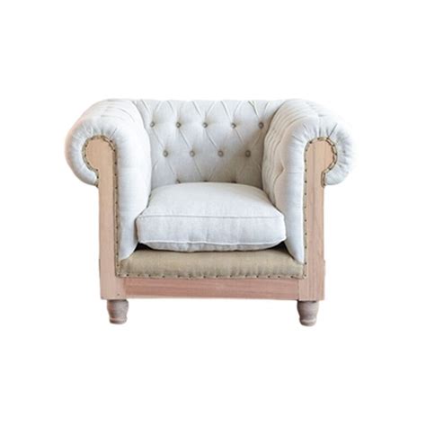 Sillon Chesterfield Deconstructivo Cuerpo Simil Cuero Central