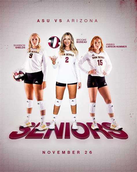 Sun Devil Volleyball Behance