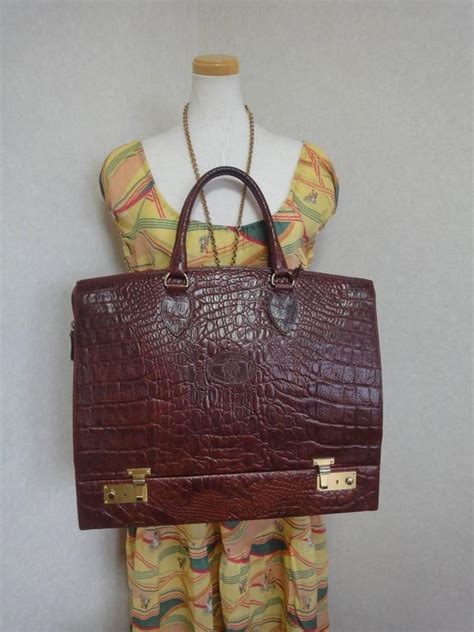 MINT Vintage Mulberry Brown Leather Birkin Doctor S Bag Style Travel