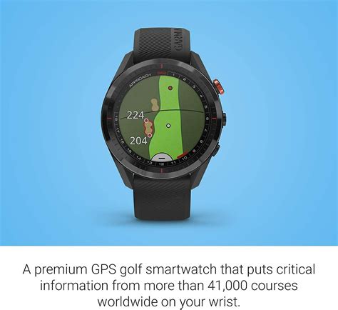 Garmin Approach S62 Gps Black Golf Watch With Wearable4u White Earbuds Bundle Ebay