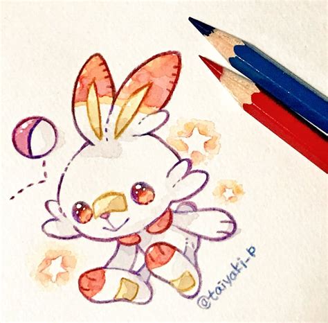 Scorbunny Pokemon Drawn By Doradorakingyo Danbooru