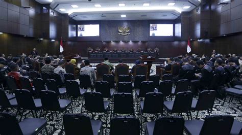 Sidang Putusan Dismissal MK PHPU Pileg 2024 Vlix Id