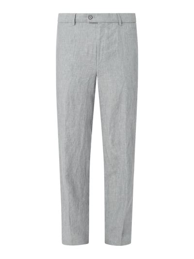 Hiltl Regular Fit Leinenhose Mit Franz Sischen Eingrifftaschen Modell