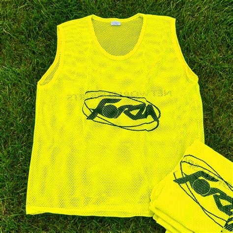 Yellow Rugby Training Bibs 5 Pack Junior Net World Sports