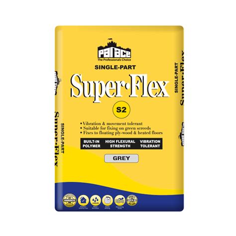 Palace Super Flex Flexible Rapid Set S2 Tile Adhesive Grey 20kg Buy