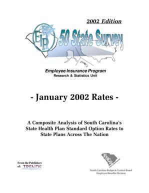 Fillable Online Eip Sc Sample South Carolina Public Employee Benefit