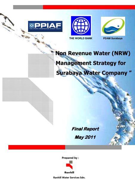 â Non Revenue Water NRW Management Strategy for ppiaf