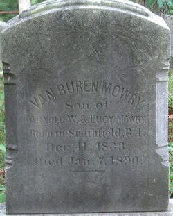 Vanburen Mowry Find A Grave Memorial