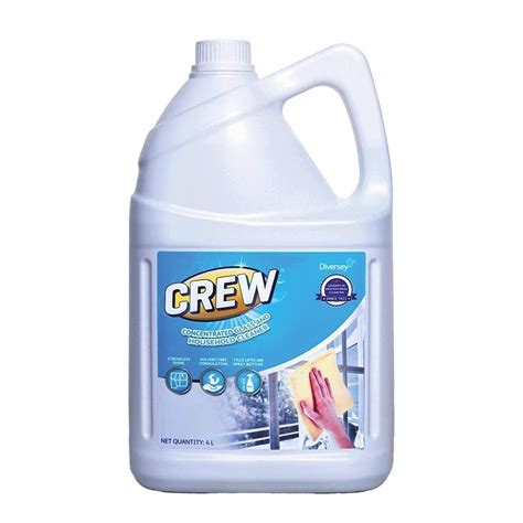 Screw Cap Diversey Crew Concentrated Glass Cleaner Packaging Type Can