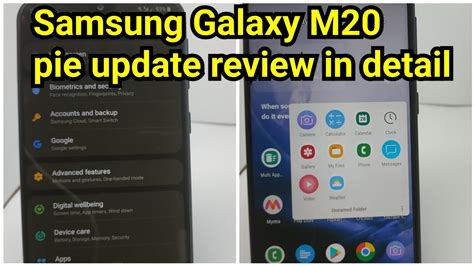 Samsung Galaxy M Android Pie Update Full Tutorial Youtube