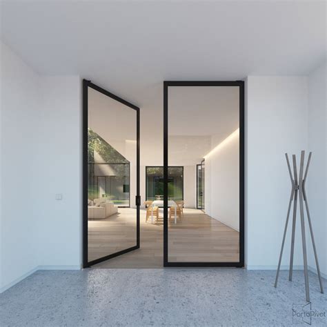 Portapivot 6530 NL Glass Pivot Door By PORTAPIVOT Archello