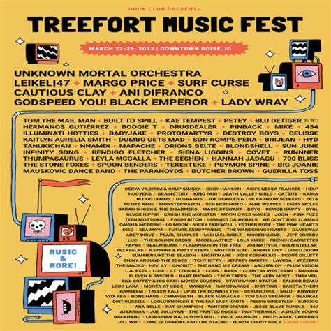 Treefort Music Festival Announces First Wave Of Lineup Featuring