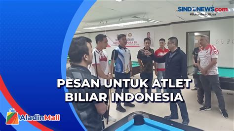 Jelang Sea Games Ini Pesan Hary Tanoesoedibjo Untuk Atlet Biliar