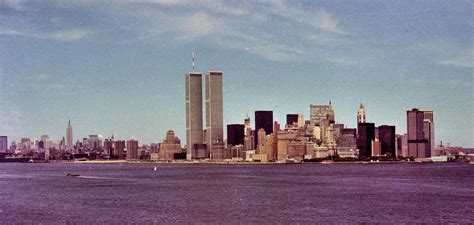 Manhattan Skyline Nyc Ny 1980 Lower Manhattan With Twin To Flickr