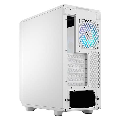 Fractal Design Meshify Compact Rgb White Tg Clear Tint Mid Tower Atx