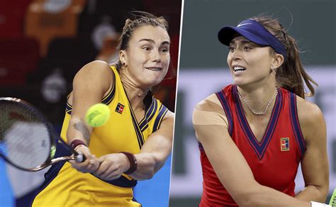 Aryna Sabalenka Vs Paula Badosa Por La Fecha Uno Del Grupo Chich N