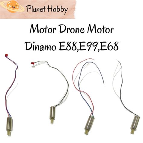 Promo Motor Drone Dinamo Drone E88 E99 E68 Motor Dinamo Gear E99