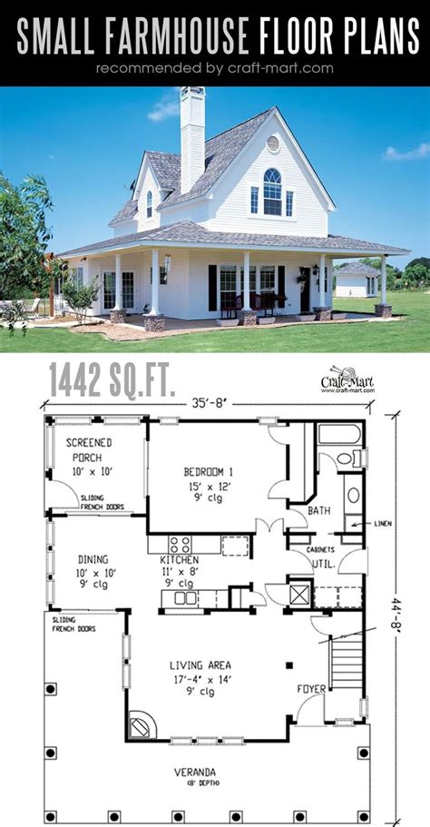 Designing and building a Traditional Small farmhouse can be a lot of fun! Look at the best small ...