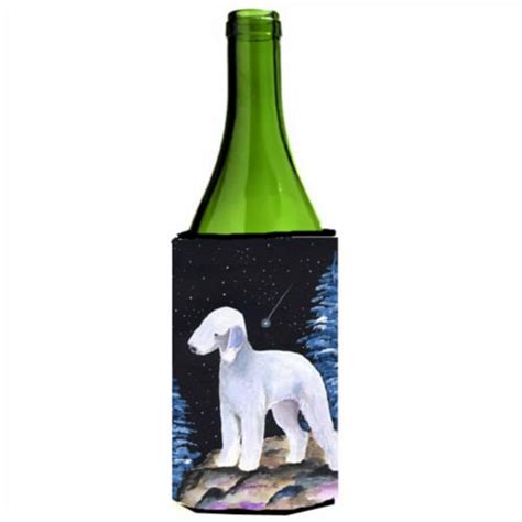 Starry Night Bedlington Terrier Wine Bottle Sleeve Hugger 24 Oz 1 Smith’s Food And Drug