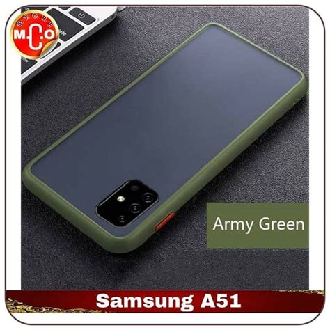 Jual Samsung Galaxy A51 Translucent Matte Hard Cover Casing Sarung Hp