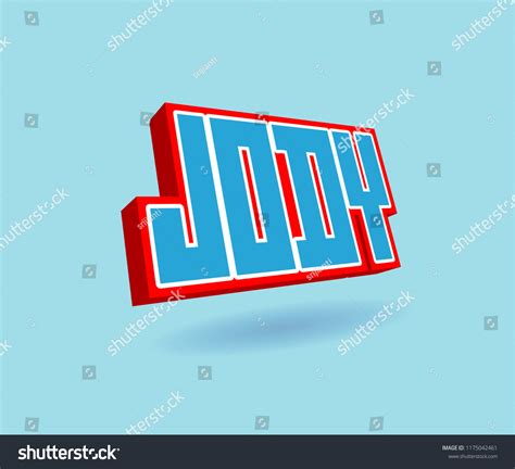 Jody Popular Nick Names Around World Stock Illustration 1175042461