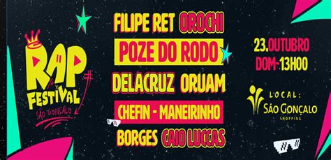 Ingressos Para O S O Gon Alo Rap Festival