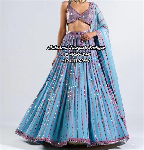 Indian Lehenga Party Wear Maharani Designer Boutique