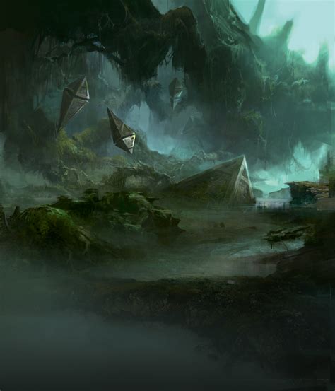 Twilight Mire Expeditions Mtg Art From Battle For Zendikar Set By