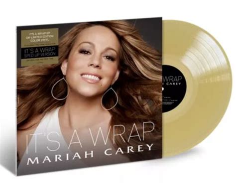 New Mariah Carey Its A Wrap Ep Tan Translucent Color Limited Vinyl Tik