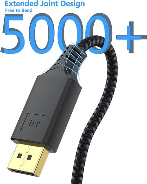 TRAHOO-DisplayPort to DVI Cable 6ft, DP Display Port to DVI D Cable Adapter Male to Male Cord ...