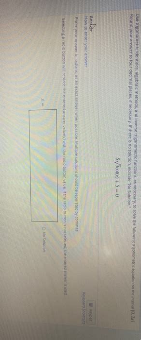 Solved Use Trigonometric Identities Algebraic Methods And Chegg