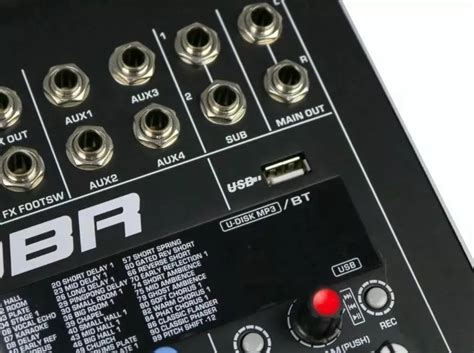 Mesa Dbr Dm 16 Usb Interface 16 Canais Efeitos