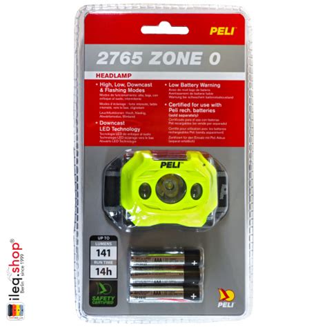 Peli 2765Z0 LED Headlight ATEX Zone 0 Yellow Ileq Shop Peli