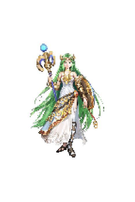 Palutena Pixel Art By Deaftaku On Deviantart