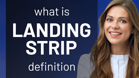 Landing Strip — Landing Strip Definition Youtube