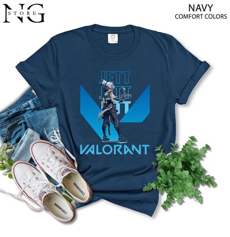 Jett Valorant Shirt Valorant Agent Shirt Hoodie Sweatshirt Etsy Uk