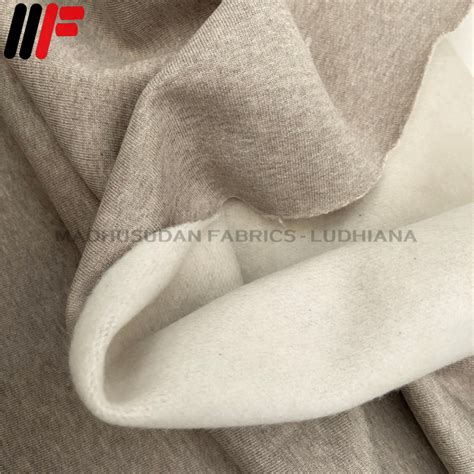 44 45 Cotton Three Thread Fleece Fabric GSM 250 300 At Rs 350 Kg In