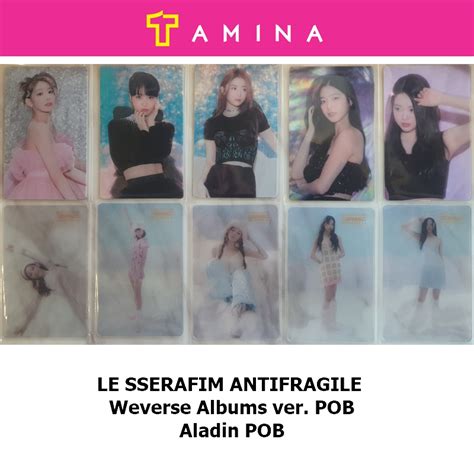 Le Sserafim Antifragile Weverse Albums Ver Pob Aladin Pob