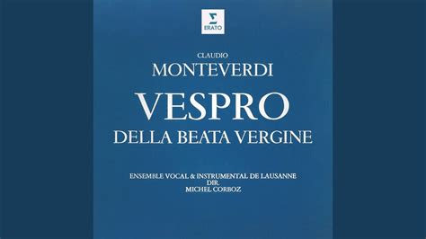 Vespro Della Beata Vergine SV 206 Magnificat A 6 Et Exultavit YouTube