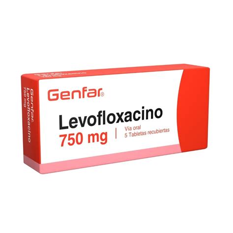 Levofloxacino Genfar Tabletas 750 Mg Farmacia Pasteur Medicamentos