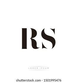 rs monogram images stock   objects vectors