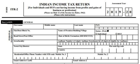 What Is Itr Form How To Fill Itr Form Tax Win