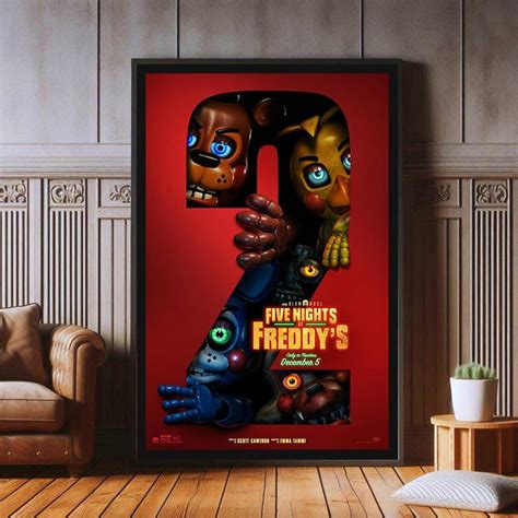 nights freddys  poster etsy